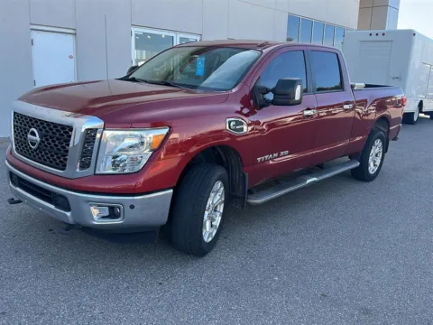 Red 2017 Nissan Titan XD SV for sale in Oklahoma City, OK