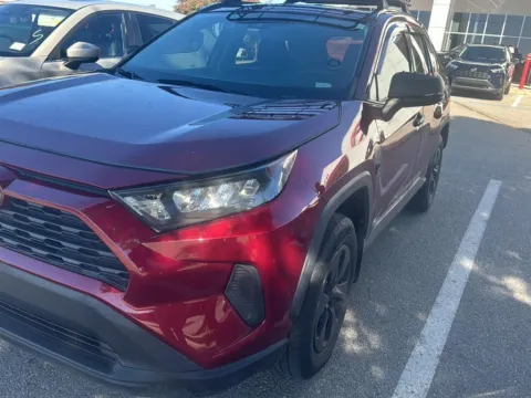 Red 2020 Toyota RAV4 LE for sale in Oklahoma City, OK