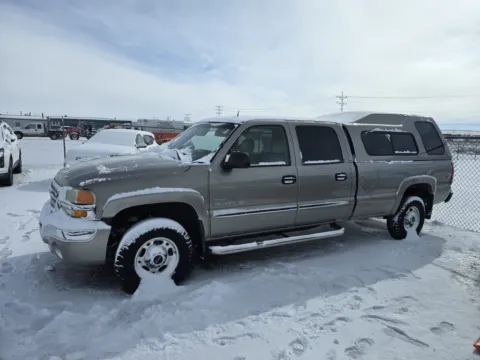 Gray 2003 GMC Sierra 2500HD SLT for sale in Cheyenne, WY