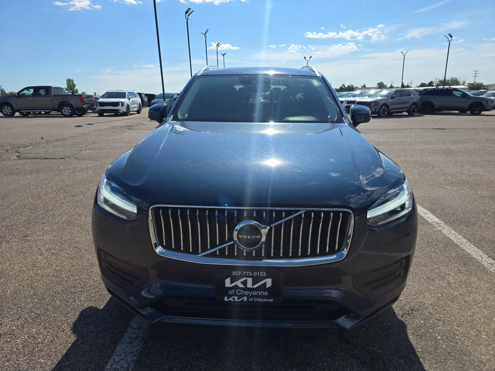 Blue 2021 Volvo XC90 Momentum for sale in Cheyenne, WY