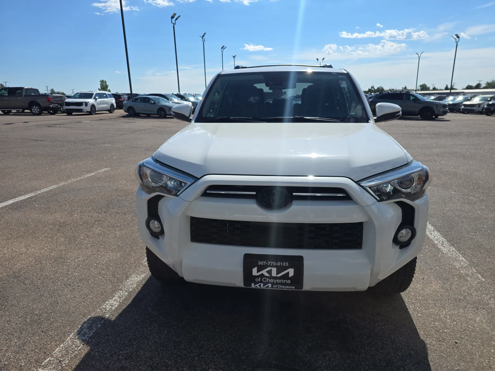 White 2020 Toyota 4Runner SR5 for sale in Cheyenne, WY