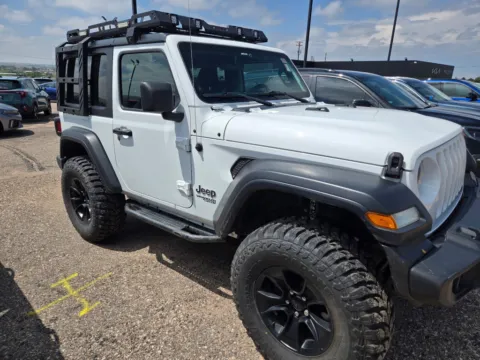 White 2020 Jeep Wrangler Sport S for sale in Cheyenne, WY