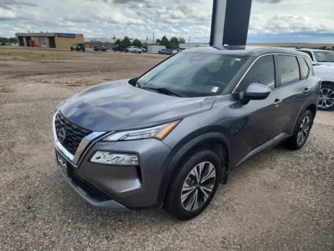 Gray 2023 Nissan Rogue SV for sale in Cheyenne, WY