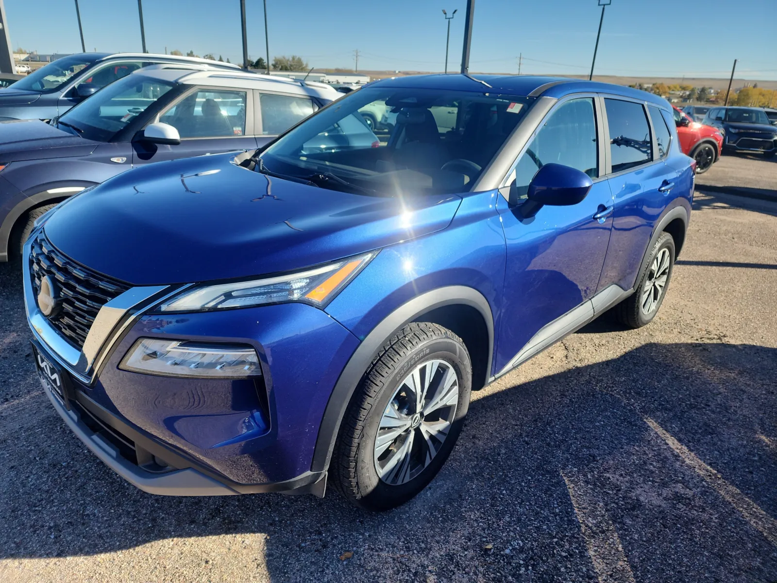 Blue 2023 Nissan Rogue SV for sale in Cheyenne, WY