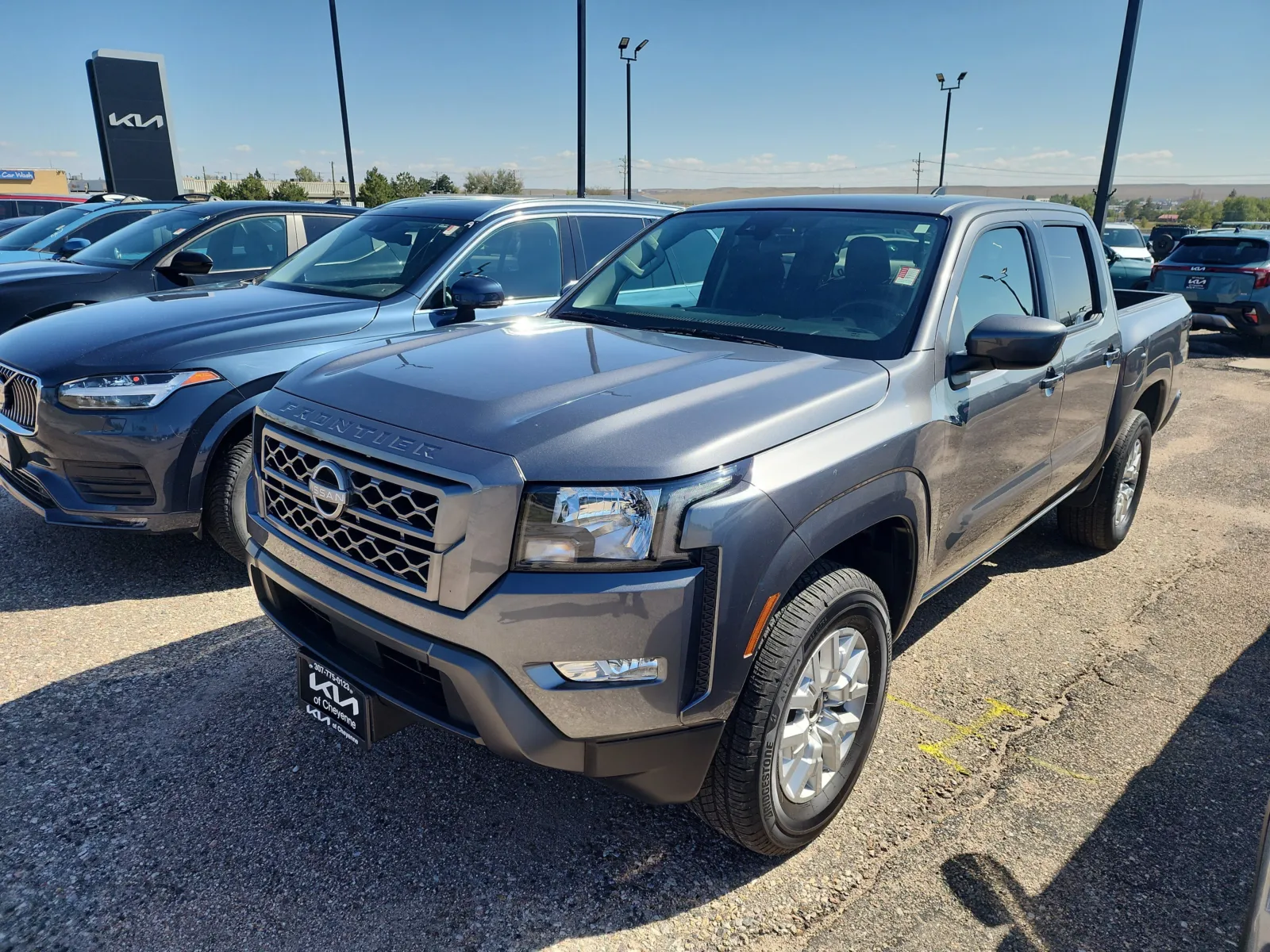 Gray 2024 Nissan Frontier SV for sale in Cheyenne, WY