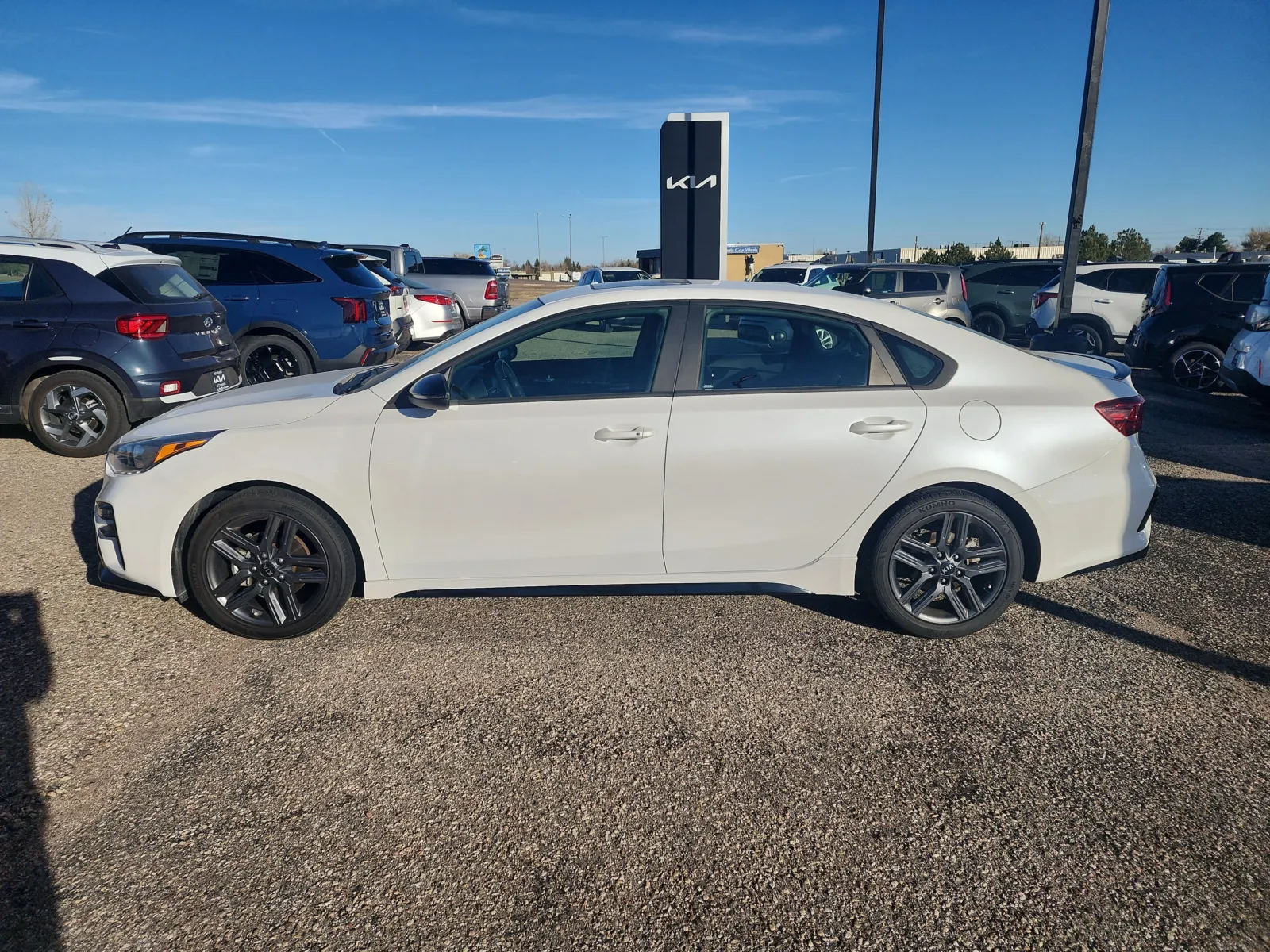 White 2021 Kia Forte GT-Line for sale in Cheyenne, WY