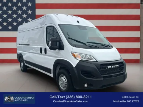 Another view of 2025 Ram ProMaster Cargo Van 2500 Tradesman High Roof w/159' WB Van 3D for sale in Mocksville, NC at Carolina Direct Auto Sales