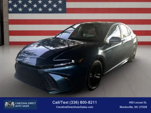 Blue 2025 Toyota Camry LE Sedan 4D for sale in Mocksville, NC
