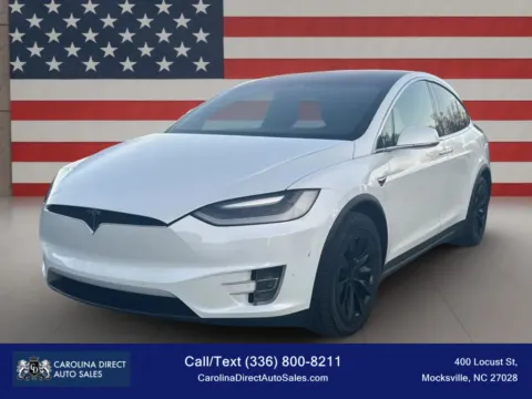White 2017 Tesla Model X 75D Sport Utility 4D for sale in Mocksville, NC