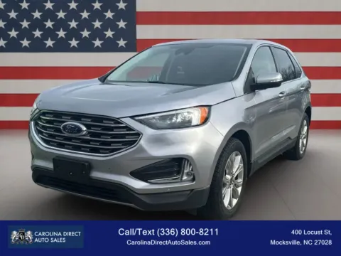 Gray 2024 Ford Edge Titanium Sport Utility 4D for sale in Mocksville, NC