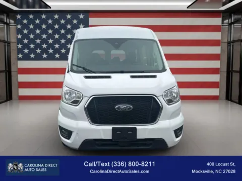 Photos of 2022 Ford Transit 350 Passenger Van XLT w/Medium Roof Van 3D for sale in Mocksville, NC at Carolina Direct Auto Sales