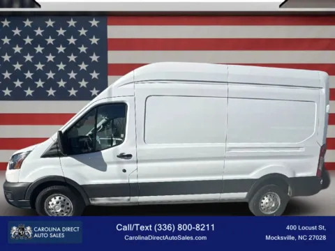 White 2023 Ford Transit 250 Cargo Van High Roof Van 3D for sale in Mocksville, NC