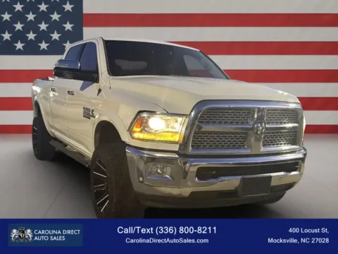 Another view of 2018 Ram 2500 Crew Cab Laramie Pickup 4D 6 1/3 ft for sale in Mocksville, NC at Carolina Direct Auto Sales