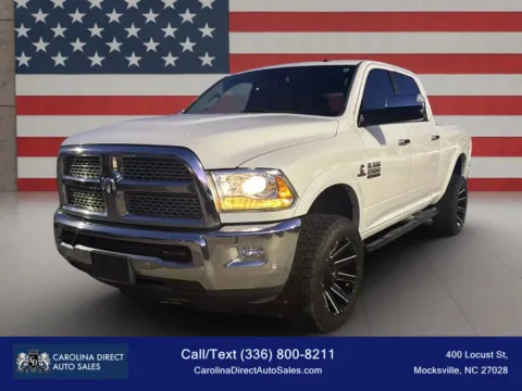 White 2018 Ram 2500 Crew Cab Laramie Pickup 4D 6 1/3 ft for sale in Mocksville, NC
