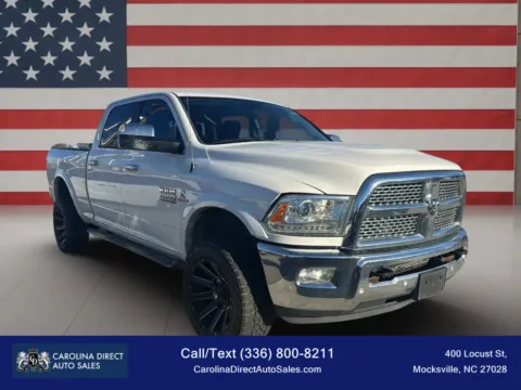 Another view of 2018 Ram 2500 Crew Cab Laramie Pickup 4D 6 1/3 ft for sale in Mocksville, NC at Carolina Direct Auto Sales