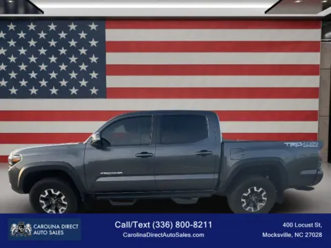 Gray 2021 Toyota Tacoma Double Cab TRD Off-Road Pickup 4D 5 ft for sale in Mocksville, NC