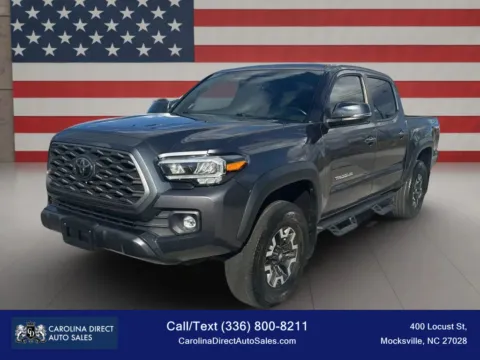 Gray 2021 Toyota Tacoma Double Cab TRD Off-Road Pickup 4D 5 ft for sale in Mocksville, NC