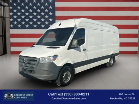 White 2022 Mercedes-Benz Sprinter 2500 Cargo High Roof w/170' WB Van 3D for sale in Mocksville, NC