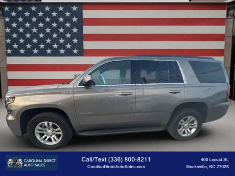 Gray 2019 Chevrolet Tahoe LT Sport Utility 4D for sale in Mocksville, NC