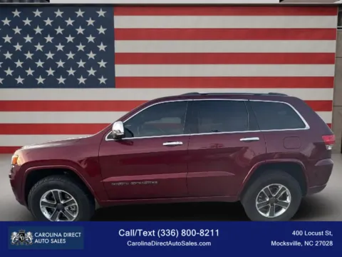 Red 2021 Jeep Grand Cherokee Overland Sport Utility 4D for sale in Mocksville, NC