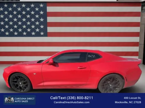 Red 2016 Chevrolet Camaro LT Coupe 2D for sale in Mocksville, NC