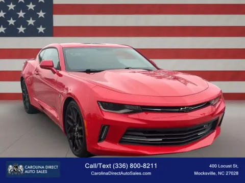 Another view of 2016 Chevrolet Camaro LT Coupe 2D for sale in Mocksville, NC at Carolina Direct Auto Sales