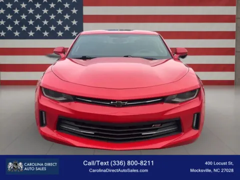 Photos of 2016 Chevrolet Camaro LT Coupe 2D for sale in Mocksville, NC at Carolina Direct Auto Sales