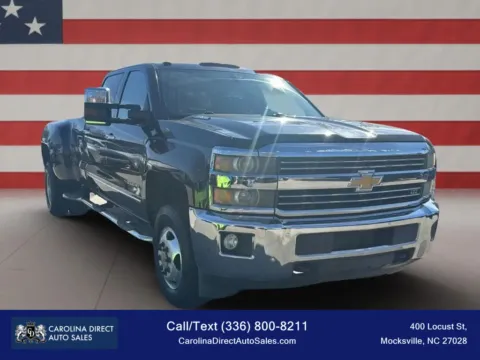 Another view of 2015 Chevrolet Silverado 3500 HD Crew Cab LTZ Pickup 4D 8 ft for sale in Mocksville, NC at Carolina Direct Auto Sales