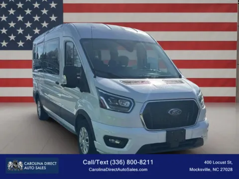 Another view of 2023 Ford Transit 350 Passenger Van XLT w/Medium Roof Van 3D for sale in Mocksville, NC at Carolina Direct Auto Sales