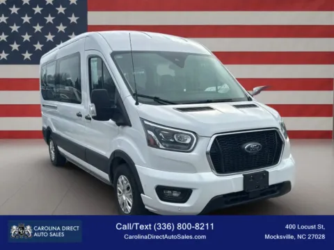 Another view of 2023 Ford Transit 350 Passenger Van XLT w/Medium Roof Van 3D for sale in Mocksville, NC at Carolina Direct Auto Sales