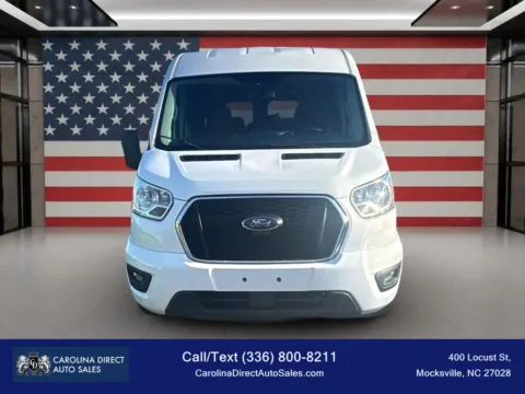Photos of 2021 Ford Transit 350 Passenger Van XLT w/Medium Roof Van 3D for sale in Mocksville, NC at Carolina Direct Auto Sales