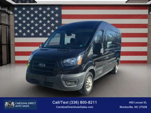 Black 2020 Ford Transit 250 Crew Van Medium Roof w/LWB Van 3D for sale in Mocksville, NC