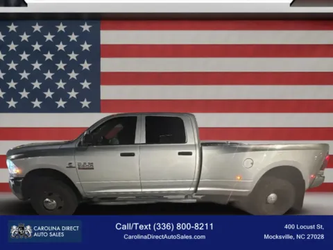 Red 2016 Ram 3500 Crew Cab Tradesman Pickup 4D 8 ft for sale in Mocksville, NC