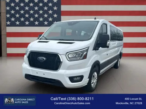 White 2023 Ford Transit 350 Passenger Van XLT w/Low Roof Van 3D for sale in Mocksville, NC