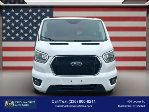 Photos of 2023 Ford Transit 350 Passenger Van XLT w/Low Roof Van 3D for sale in Mocksville, NC at Carolina Direct Auto Sales