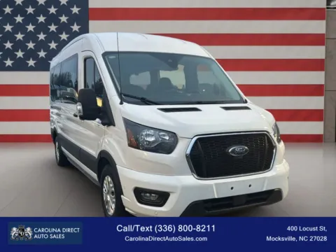 Another view of 2023 Ford Transit 350 Passenger Van XLT w/Medium Roof Van 3D for sale in Mocksville, NC at Carolina Direct Auto Sales
