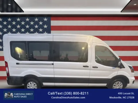 More photos of 2023 Ford Transit 350 Passenger Van XLT w/Medium Roof Van 3D at Carolina Direct Auto Sales, NC