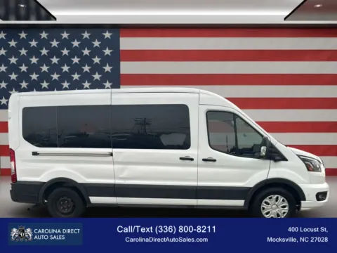 More photos of 2023 Ford Transit 350 Passenger Van XLT w/Medium Roof Van 3D at Carolina Direct Auto Sales, NC