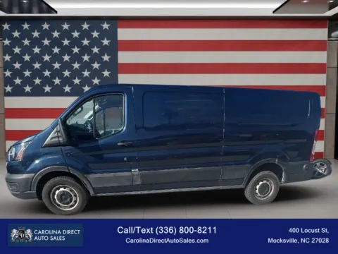 Blue 2021 Ford Transit 250 Cargo Van Low Roof w/LWB Van 3D for sale in Mocksville, NC