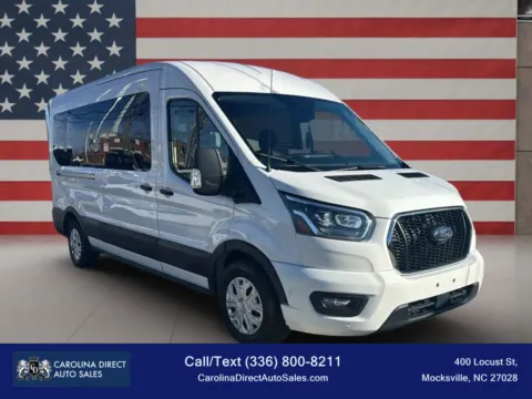 Another view of 2023 Ford Transit 350 Passenger Van XLT w/Medium Roof Van 3D for sale in Mocksville, NC at Carolina Direct Auto Sales