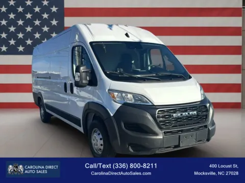 Another view of 2023 Ram ProMaster Cargo Van 3500 High Roof Extended Van 3D for sale in Mocksville, NC at Carolina Direct Auto Sales
