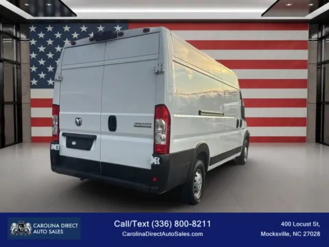 More photos of 2023 Ram ProMaster Cargo Van 3500 High Roof Extended Van 3D at Carolina Direct Auto Sales, NC