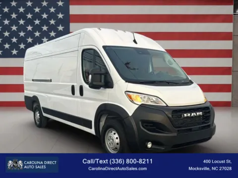 Another view of 2023 Ram ProMaster Cargo Van 3500 High Roof Extended Van 3D for sale in Mocksville, NC at Carolina Direct Auto Sales