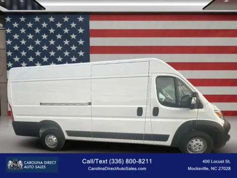More photos of 2023 Ram ProMaster Cargo Van 3500 High Roof Extended Van 3D at Carolina Direct Auto Sales, NC