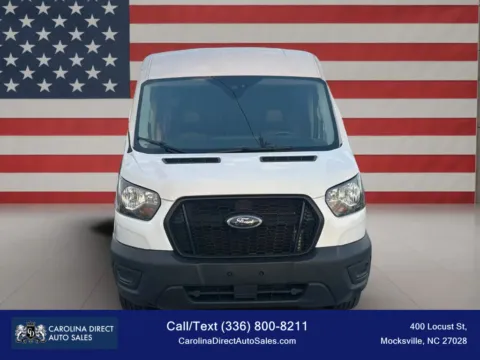 Photos of 2023 Ford Transit 250 Cargo Van Medium Roof w/LWB Van 3D for sale in Mocksville, NC at Carolina Direct Auto Sales