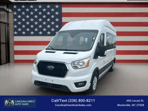 White 2022 Ford Transit 350 Passenger Van XLT w/High Roof Van 3D for sale in Mocksville, NC