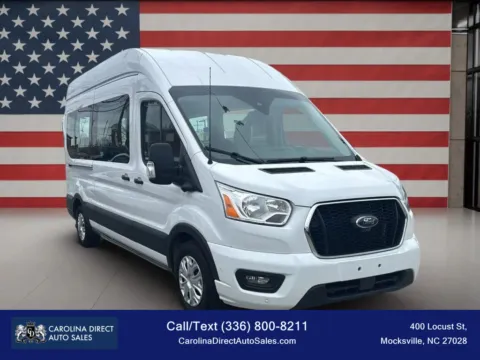 Another view of 2022 Ford Transit 350 Passenger Van XLT w/High Roof Van 3D for sale in Mocksville, NC at Carolina Direct Auto Sales