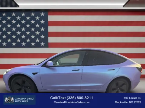 Purple 2021 Tesla Model 3 Standard Range Plus Sedan 4D for sale in Mocksville, NC
