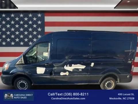 Blue 2020 Ford Transit 250 Cargo Van Medium Roof w/LWB Van 3D for sale in Mocksville, NC