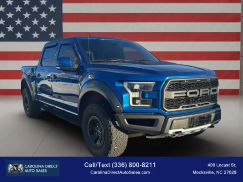 Another view of 2018 Ford F-150 SuperCrew Cab Raptor Pickup 4D 5 1/2 ft for sale in Mocksville, NC at Carolina Direct Auto Sales